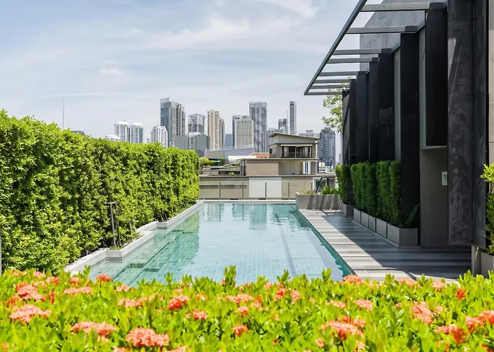 Apartment Premium Center Of Bkk 5 Mins Bts Thong Lor *
